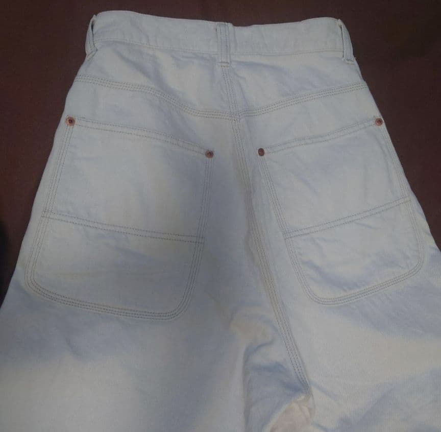 美品★Shinzone TOOL DENIM PANTS ECRU 32