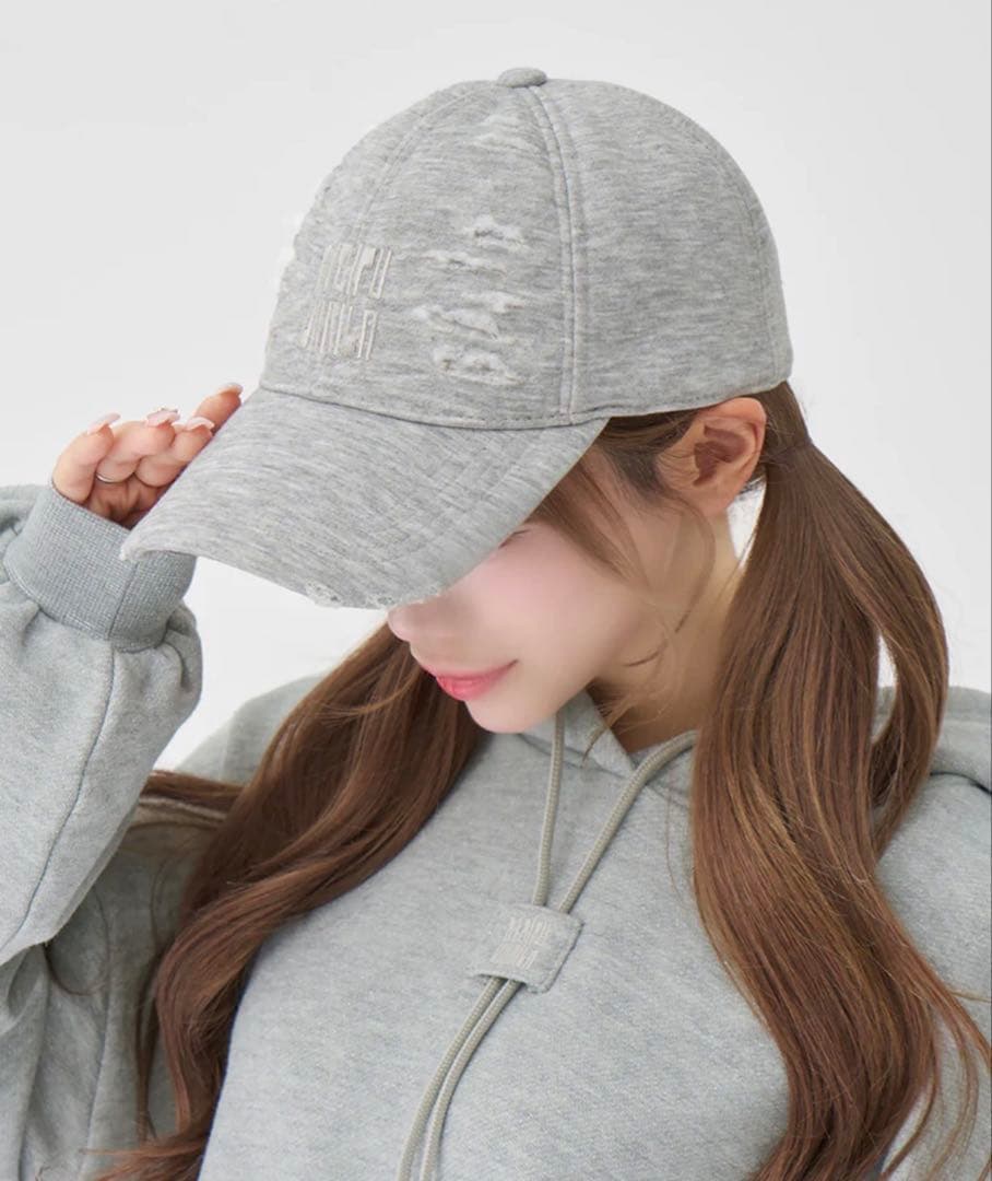 darich ダーリッチ スウェットダメージキャップ グレー