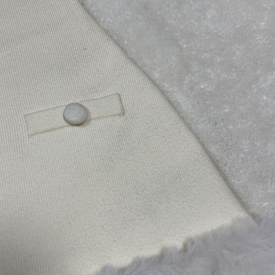 darich ビジューケープニットミニワンピース　フリーサイズ