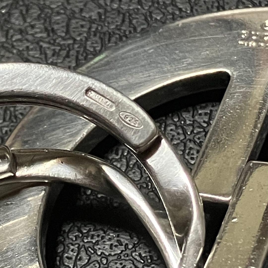 GUCCI グッチ シルバー925 SV SILVER キーホルダー キーリング