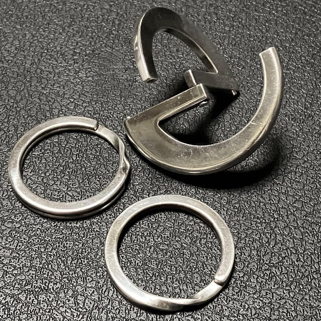 GUCCI グッチ シルバー925 SV SILVER キーホルダー キーリング