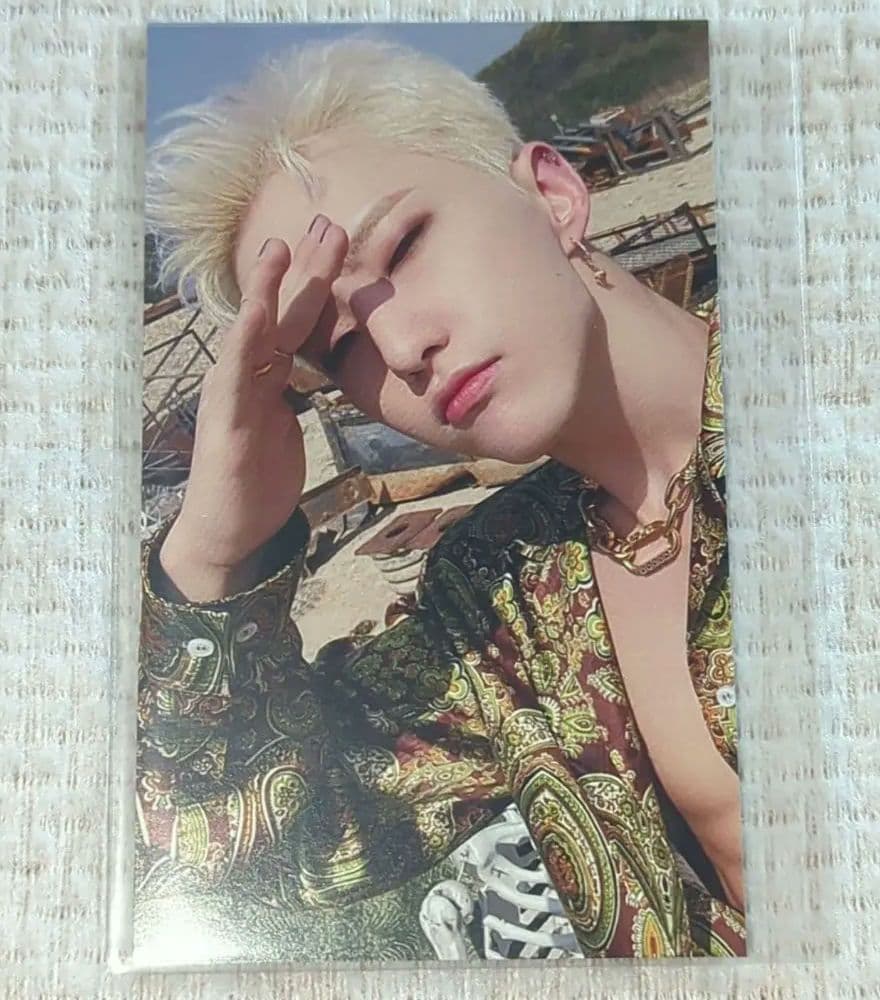 seventeen ホシ Face the sun ユニバ 特典トレカ