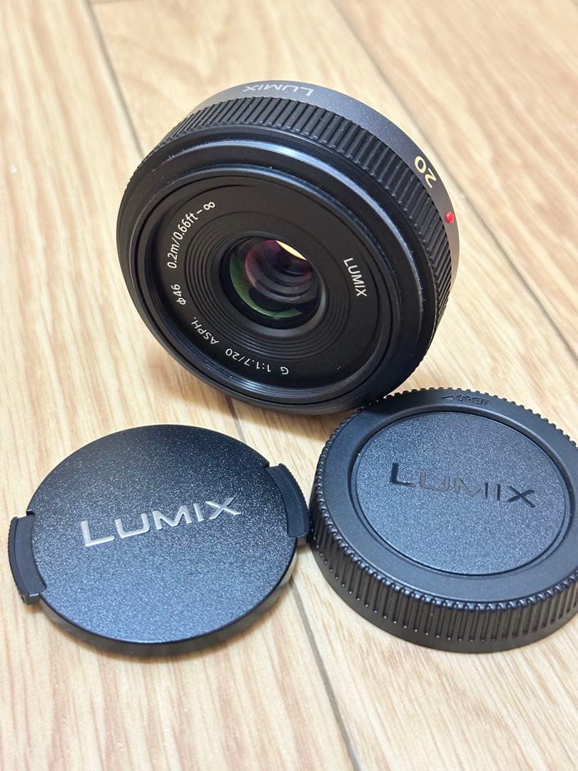 中古美品！Panasonic LUMIX G 20mm / F1.7 ASPH.