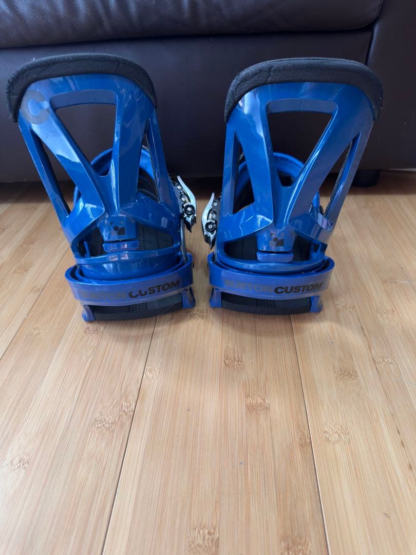 BURTON CUSTOM 青色ビンディング