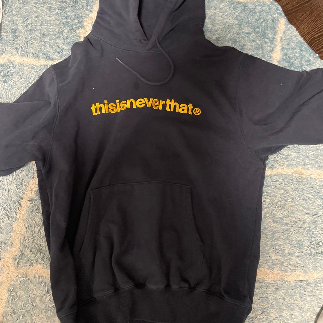 thisisneverthat® ネイビー パーカー M