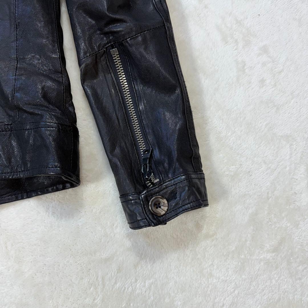 Y2K バッファローボブズ シワ加工シングルライダース 匠レザー CLASSIC