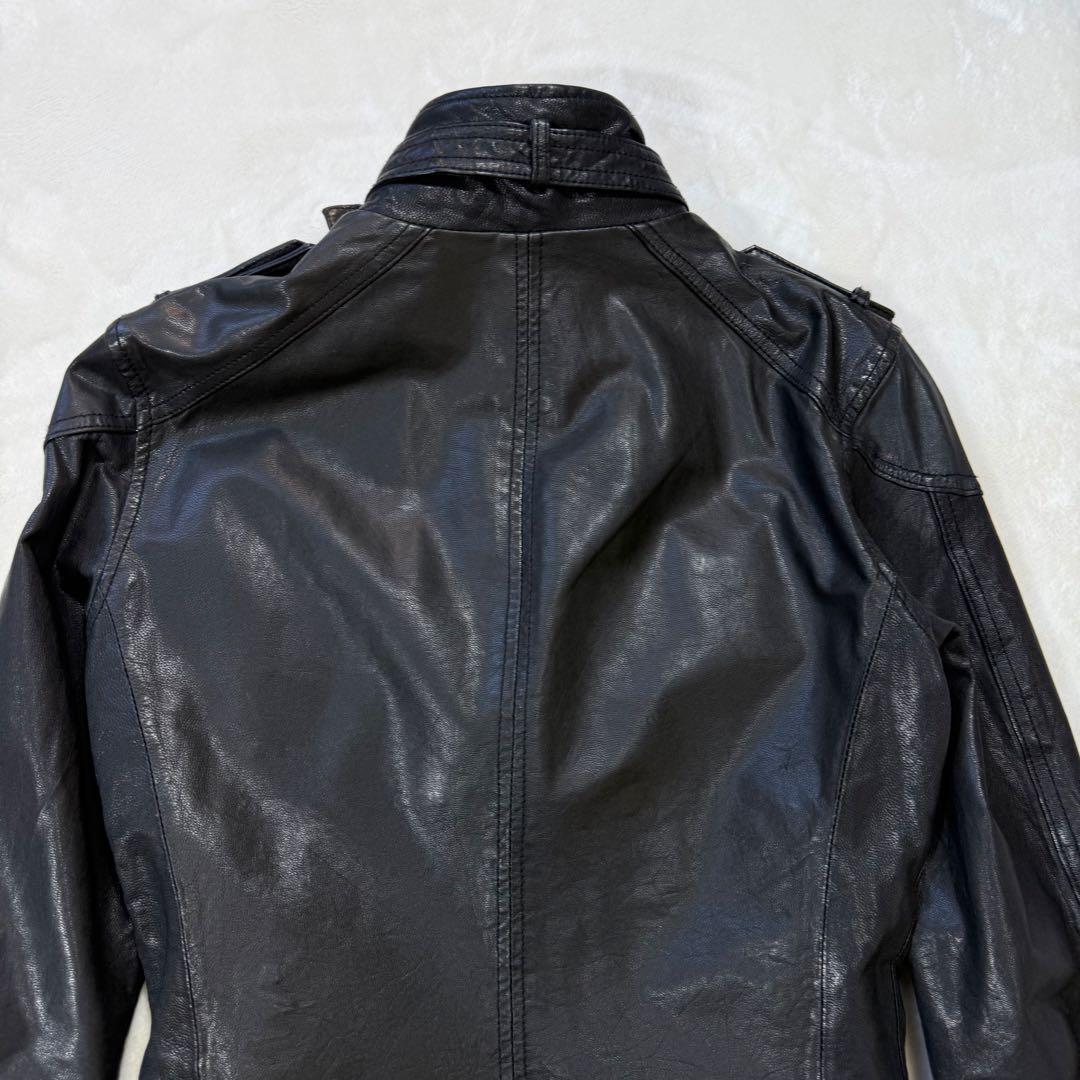 Y2K バッファローボブズ シワ加工シングルライダース 匠レザー CLASSIC