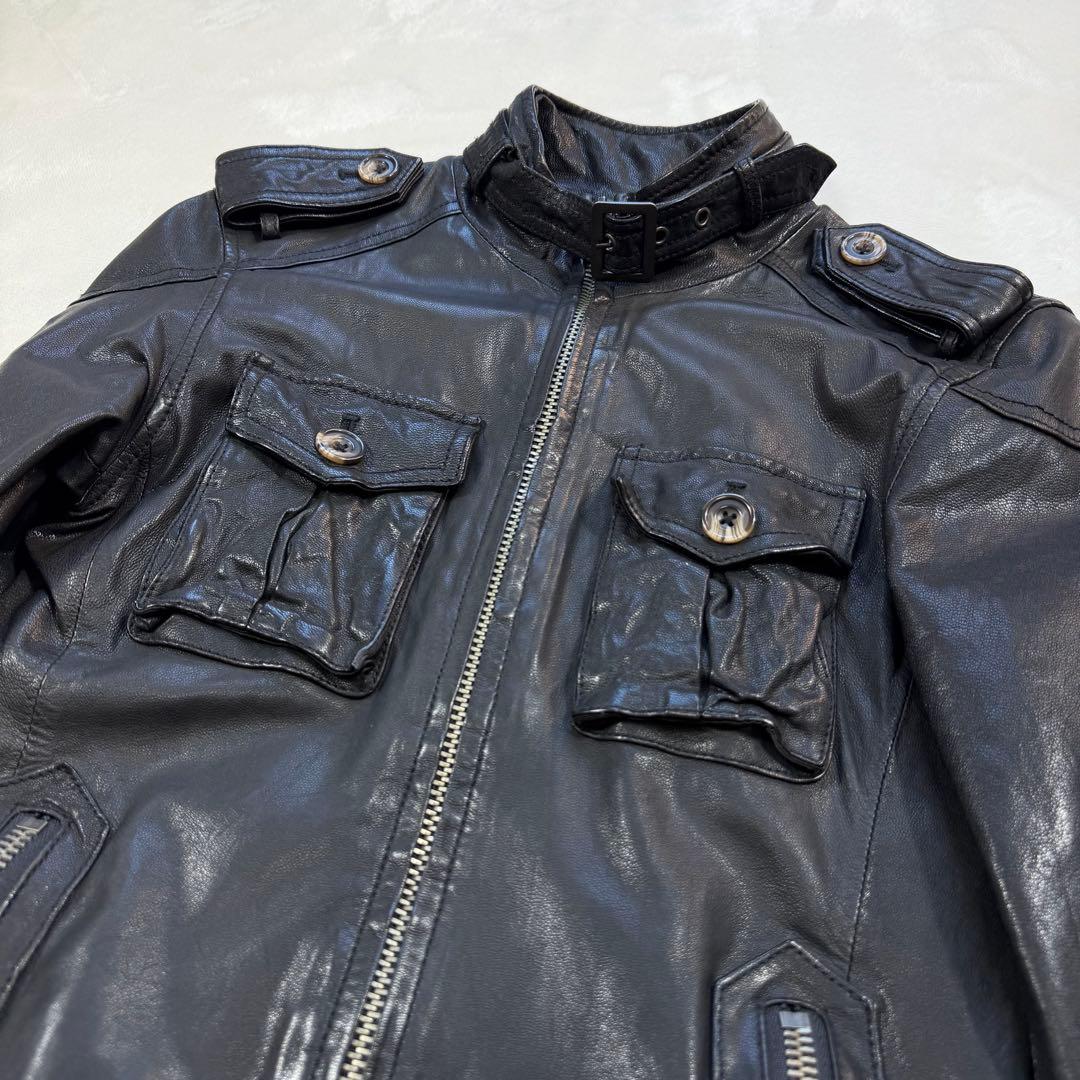 Y2K バッファローボブズ シワ加工シングルライダース 匠レザー CLASSIC