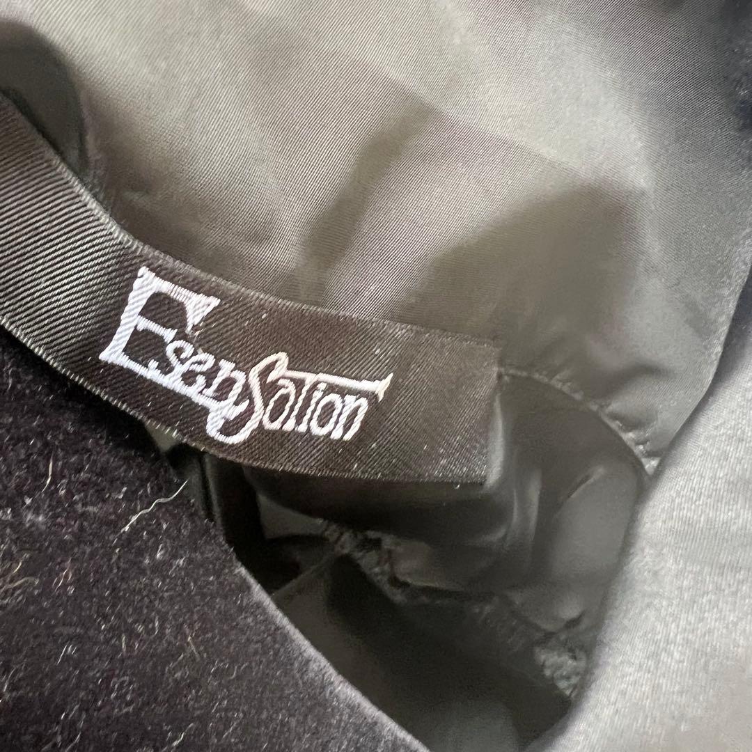 【美品】エイココンドウ　イーセンセーション　切り替え　バルーンワンピース　44