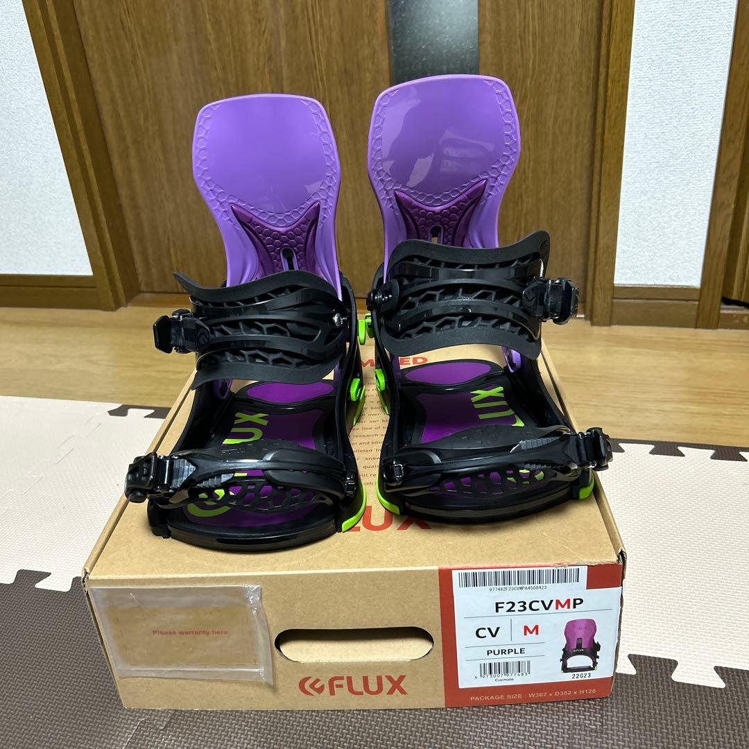22-23 FLUX フラックス CVパープル Mサイズ ビンディング