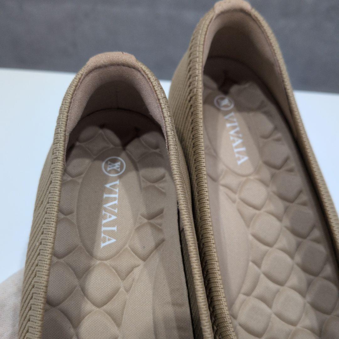 【極美品】VIVAIA ベージュ パンプス