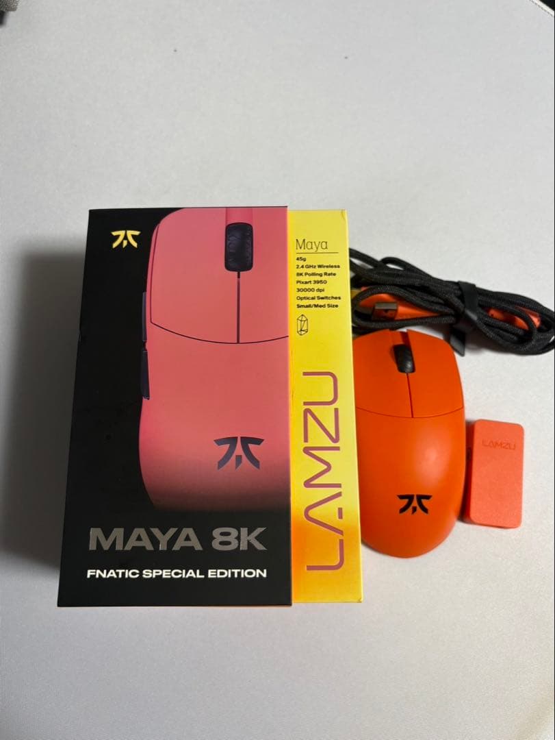 マウス・トラックボール Lamzu MAYA 8K - FNATIC SPECIAL EDITION
