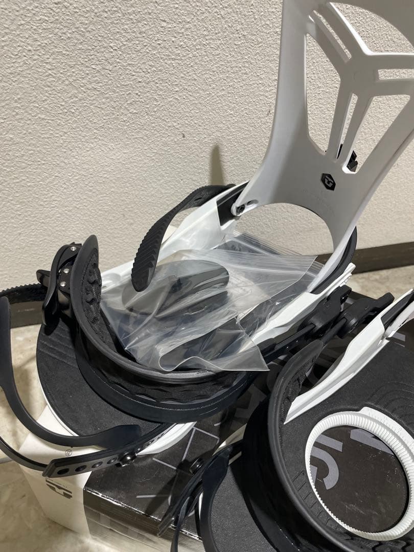 UNION FLITE PRO スノーボード ビンディング ホワイト　M ②