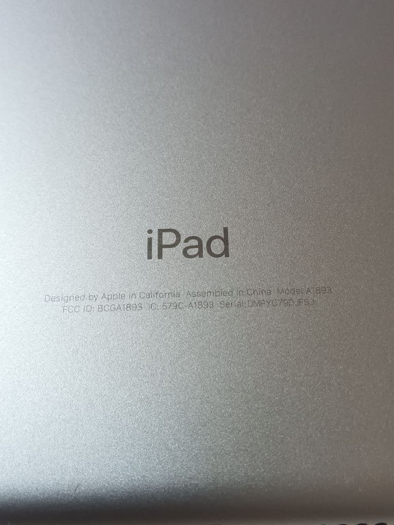 美品 iPad 第6世代 バッテリー88%