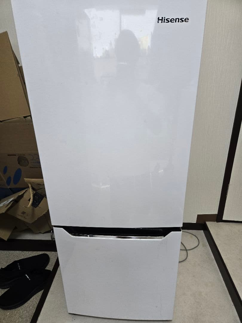 2019年製　Hisense 冷凍庫 ホワイト HR-D15C