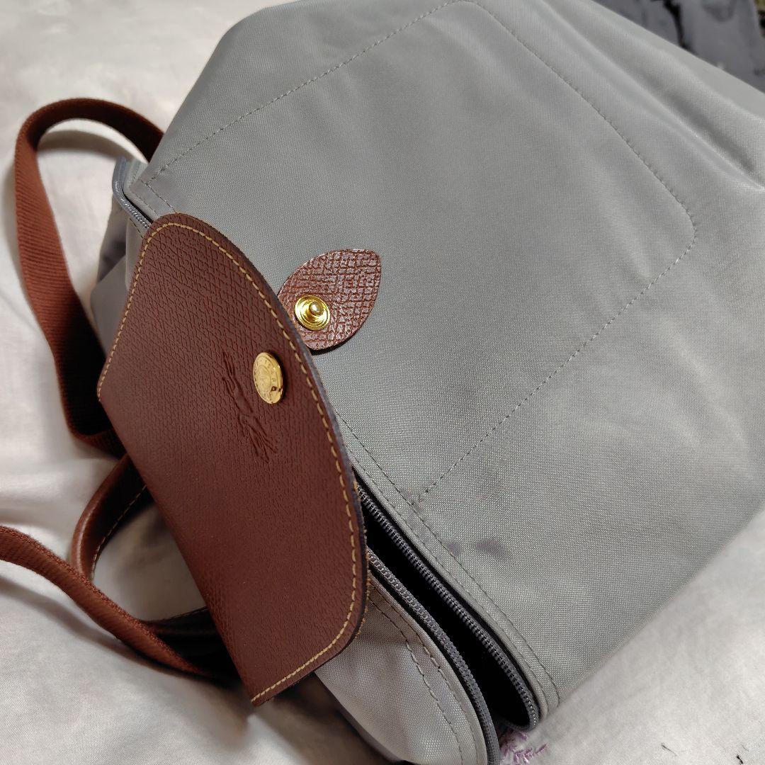 レザーとナイロンのリュック・バックパック お出かけに一回使用しました。