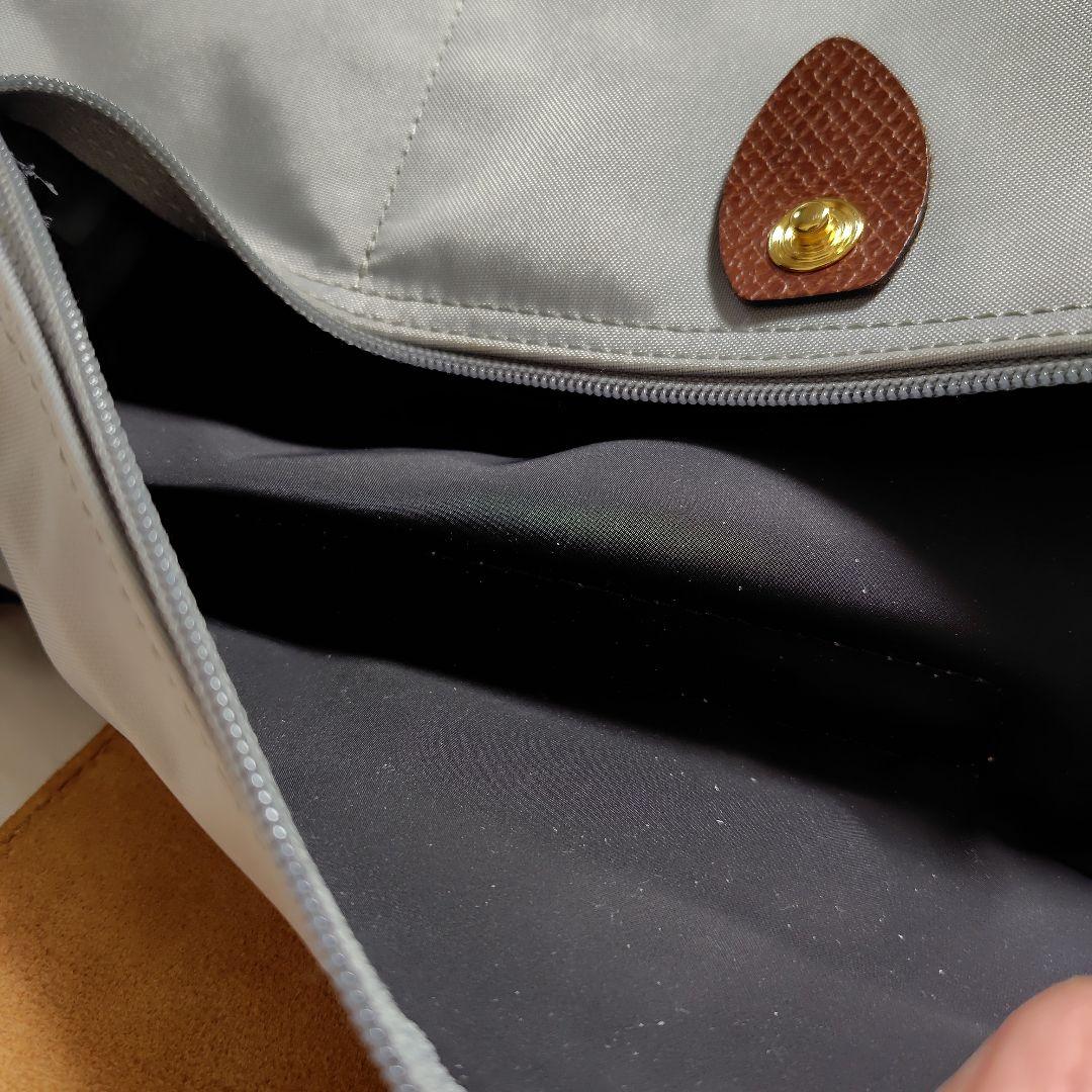 レザーとナイロンのリュック・バックパック お出かけに一回使用しました。