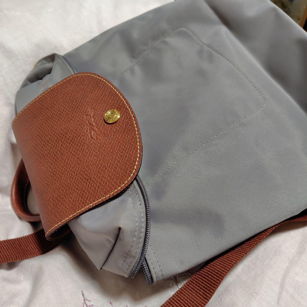 レザーとナイロンのリュック・バックパック お出かけに一回使用しました。