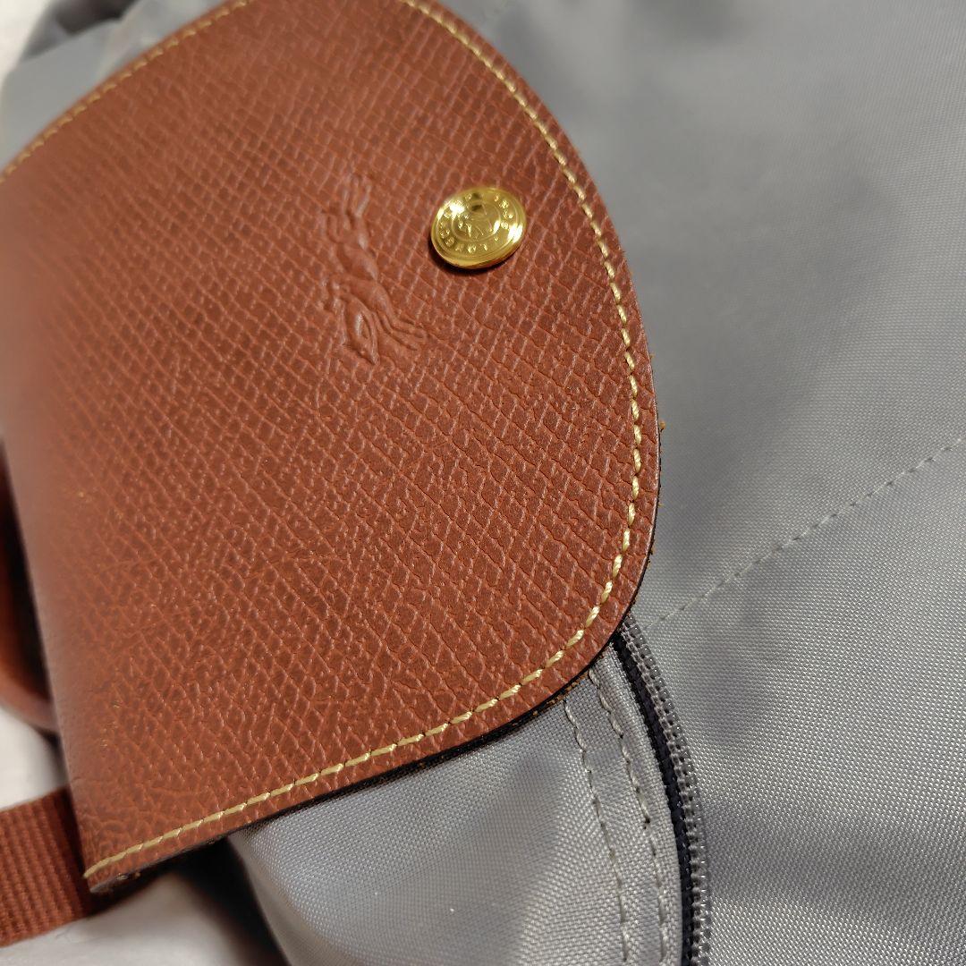 レザーとナイロンのリュック・バックパック お出かけに一回使用しました。