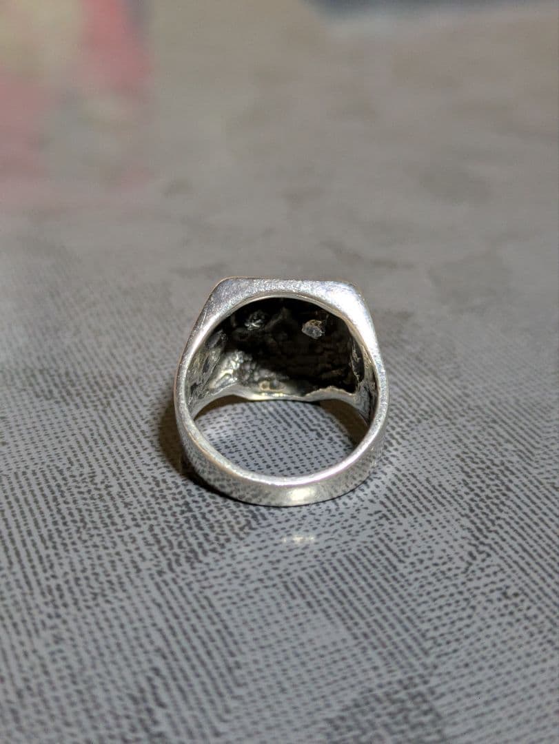 フラッシュポイント　ジムスカル　リング　シルバー