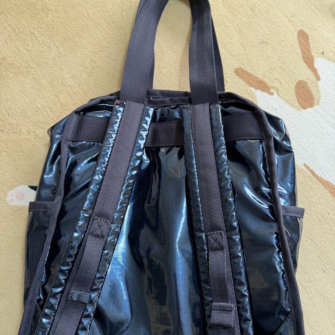 美品レスポートサックひとりつぷコラボ　アーバンエディターズバックパック　ネイビー