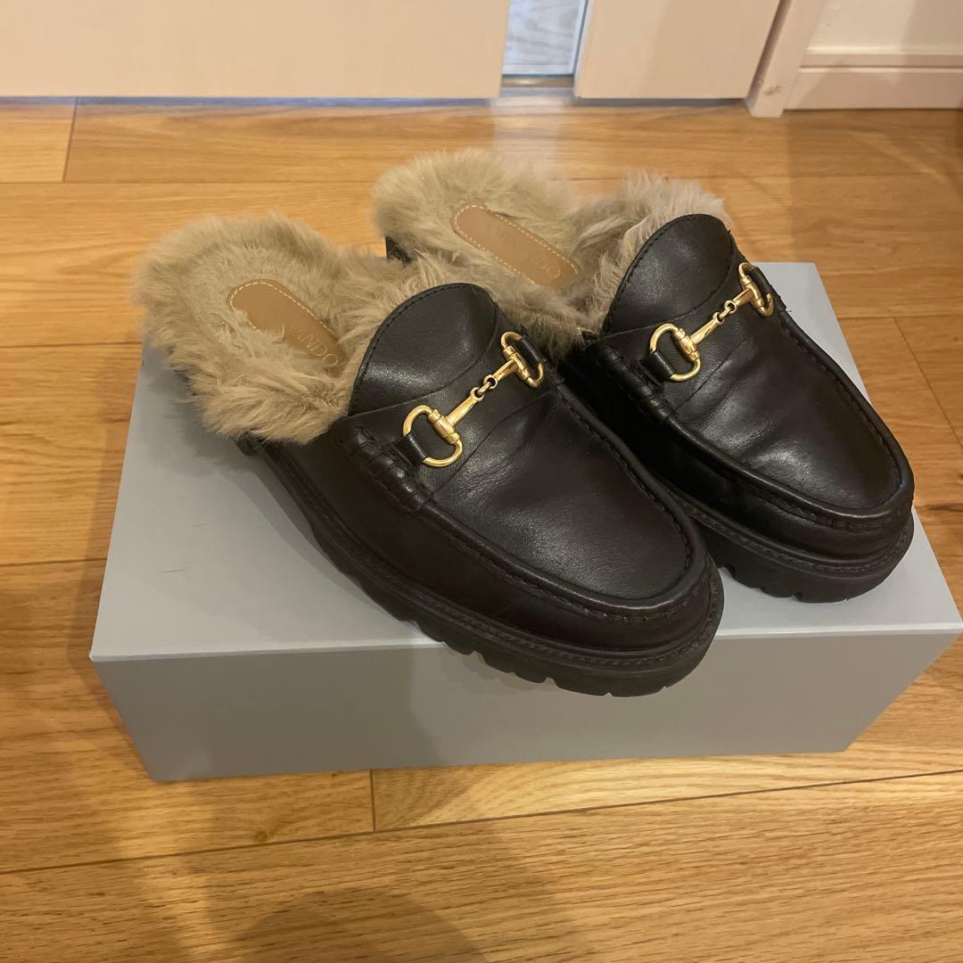 専用⭐︎ローファー CAMINANDO/カミナンド　ファー　ビットミュール