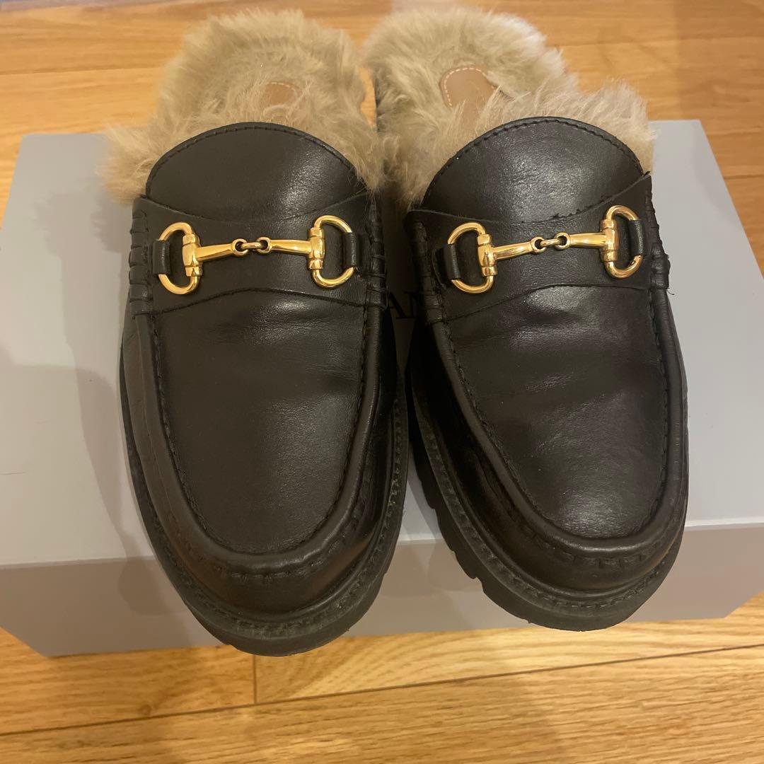 専用⭐︎ローファー CAMINANDO/カミナンド　ファー　ビットミュール