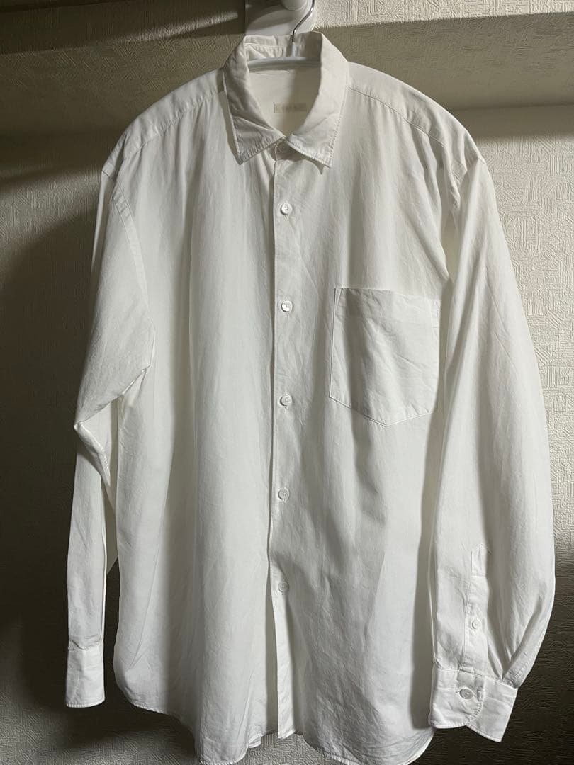 25ss コモリシャツ size1 ホワイト