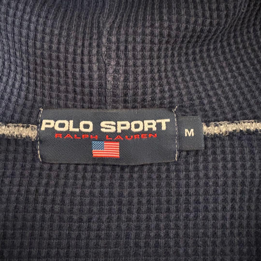 POLO SPORTS ポロスポーツ ラルフローレン ジップパーカー 90s