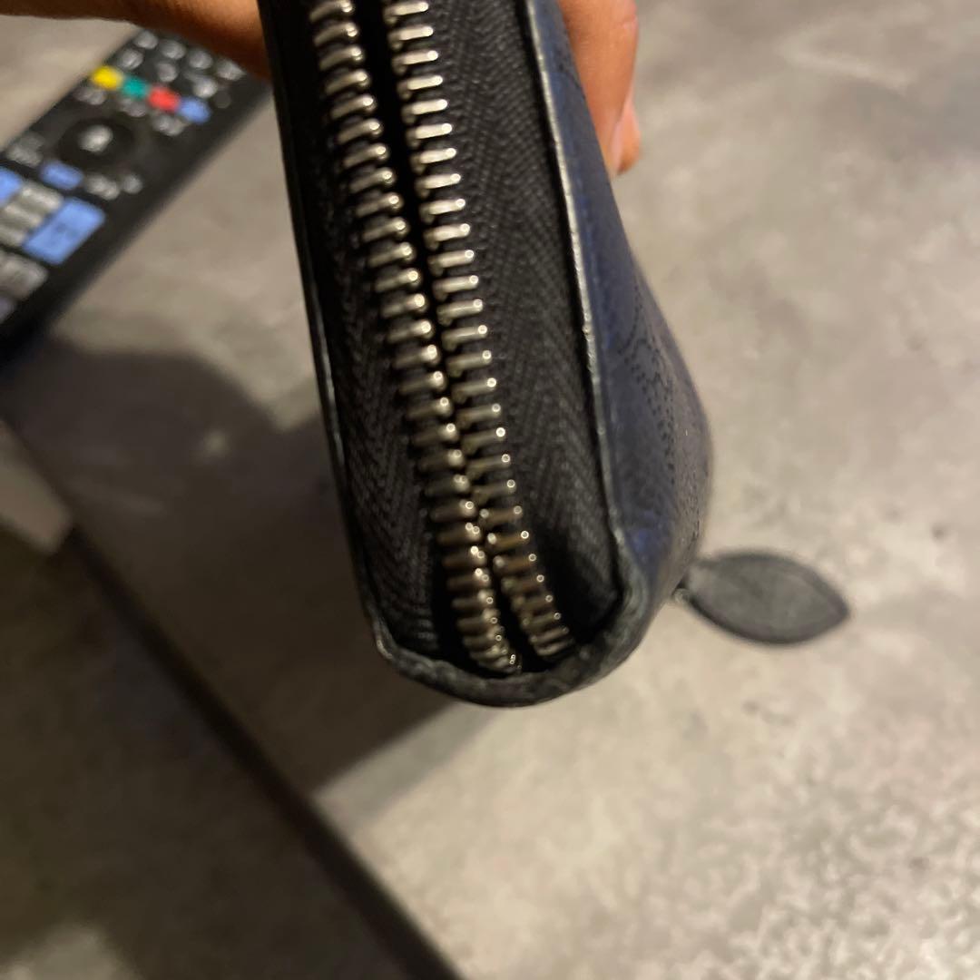 ヴィトン　メンズ　長財布　革　定価18万　送料込み