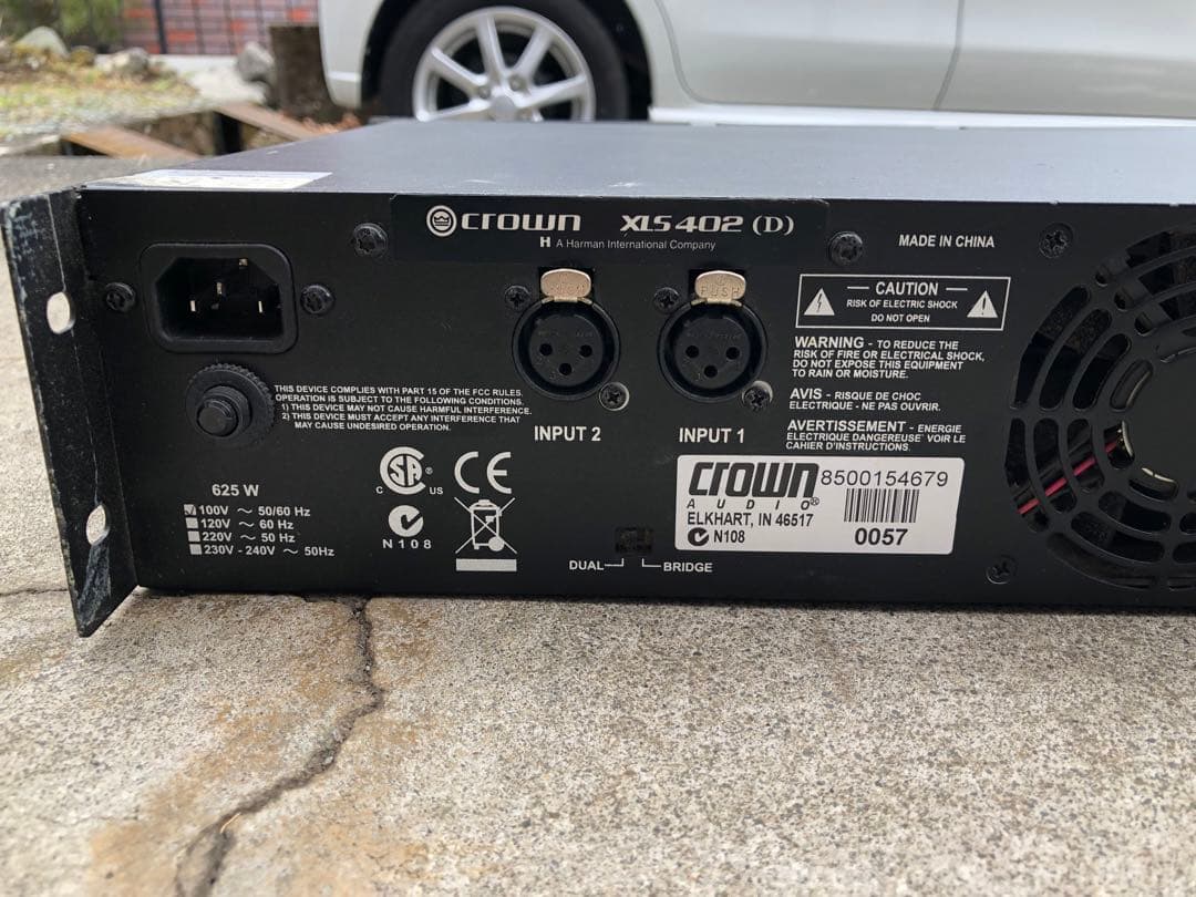 AMCRON XLS402 パワーアンプ