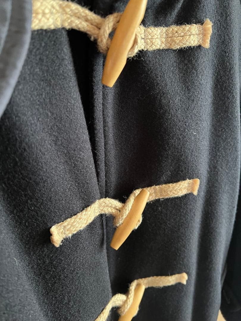 キャナルジーン　ネイビー ダッフルコート　ロングコート