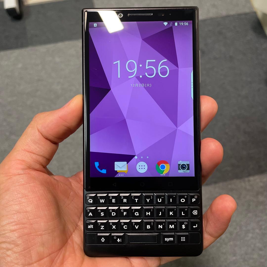 【美品】ブラックベリーKEY2 128GB ＋ケース
