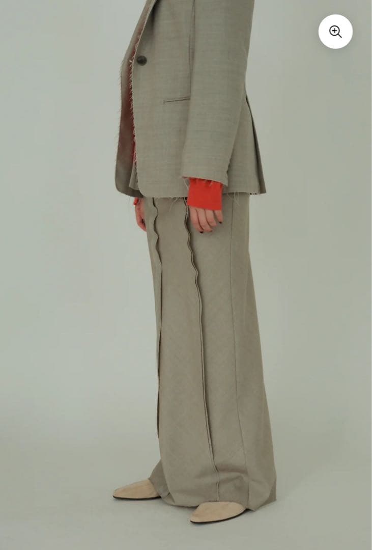 【little suzie]】Wool Twill Long Skirt