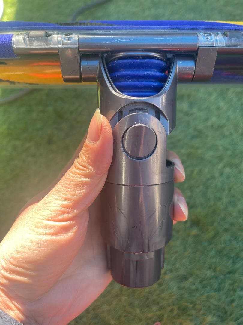 【動作品】ダイソンクリーナーヘッドLEDのFluffy Opticヘッド V12