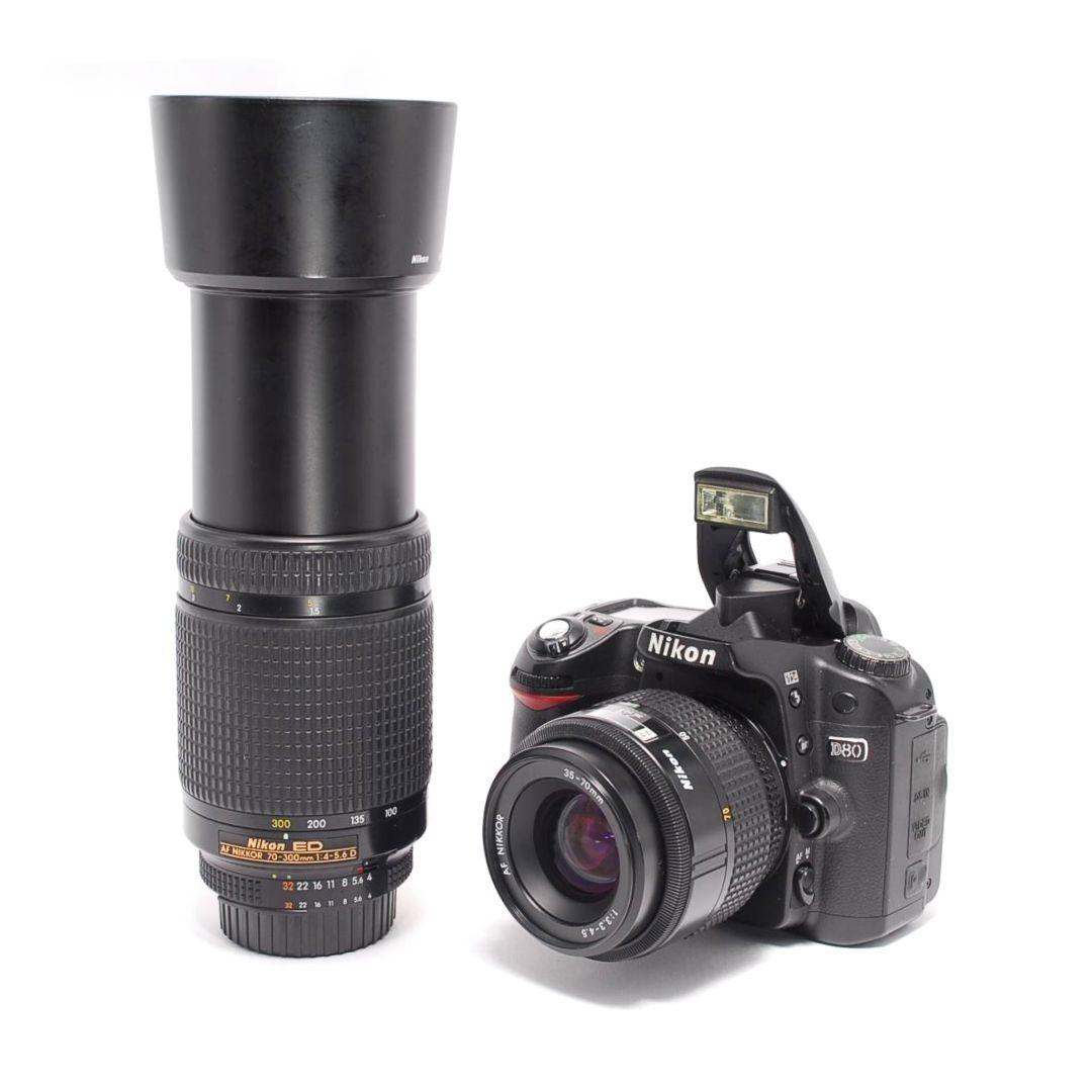 ❤即購入1000円OFF❤少ショット美ボディ ニコン D80 超望遠レンズ