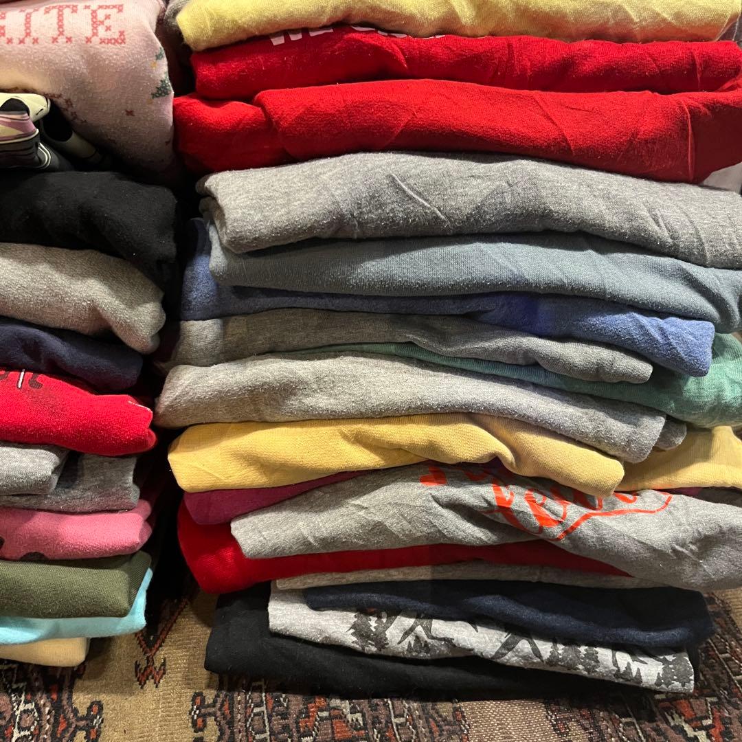 古着 スウェット 62枚 まとめ売り セット 卸 アメリカ プリント 無地