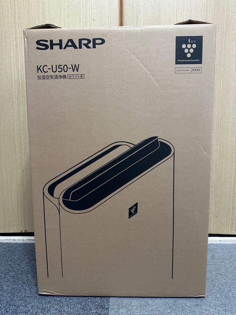シャープ 加湿空気清浄機 KC-U50-W 新品未使用 SHARP