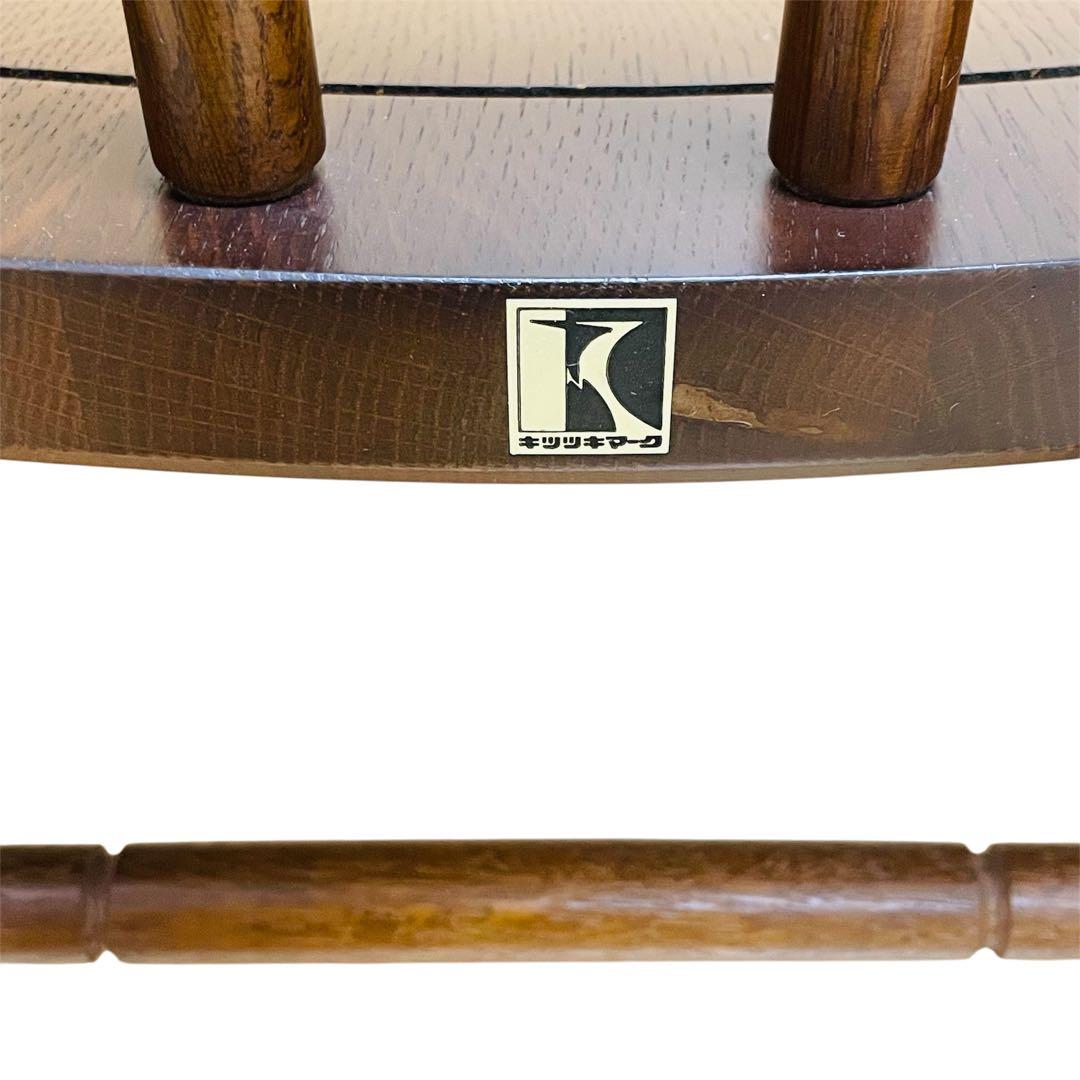 飛騨産業 キツツキマーク ロッキングチェア 揺り椅子 木製 アンティーク レトロ