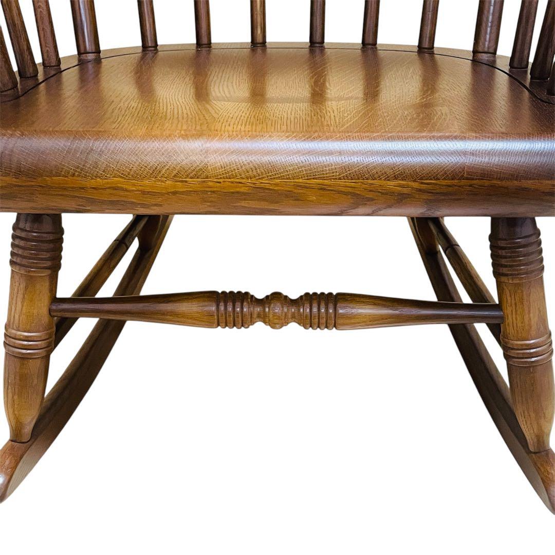 飛騨産業 キツツキマーク ロッキングチェア 揺り椅子 木製 アンティーク レトロ