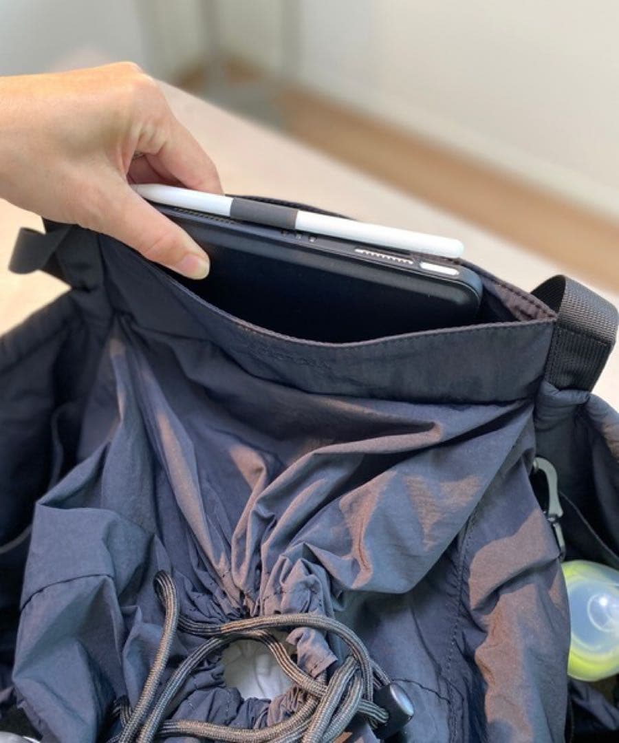 SOLPRESA 洗える 軽量＆大容量　キルティング マザーズバッグ（Mサイズ）