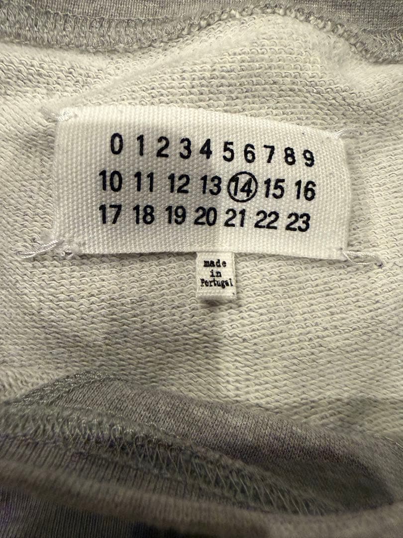 Maison Margiela マルジェラ　パッチ　スウェット