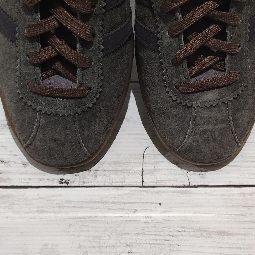 【箱・タグ付】美品 adidas TOBACCO SMU カーキ×ブラウン