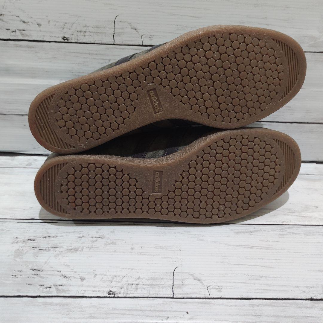 【箱・タグ付】美品 adidas TOBACCO SMU カーキ×ブラウン