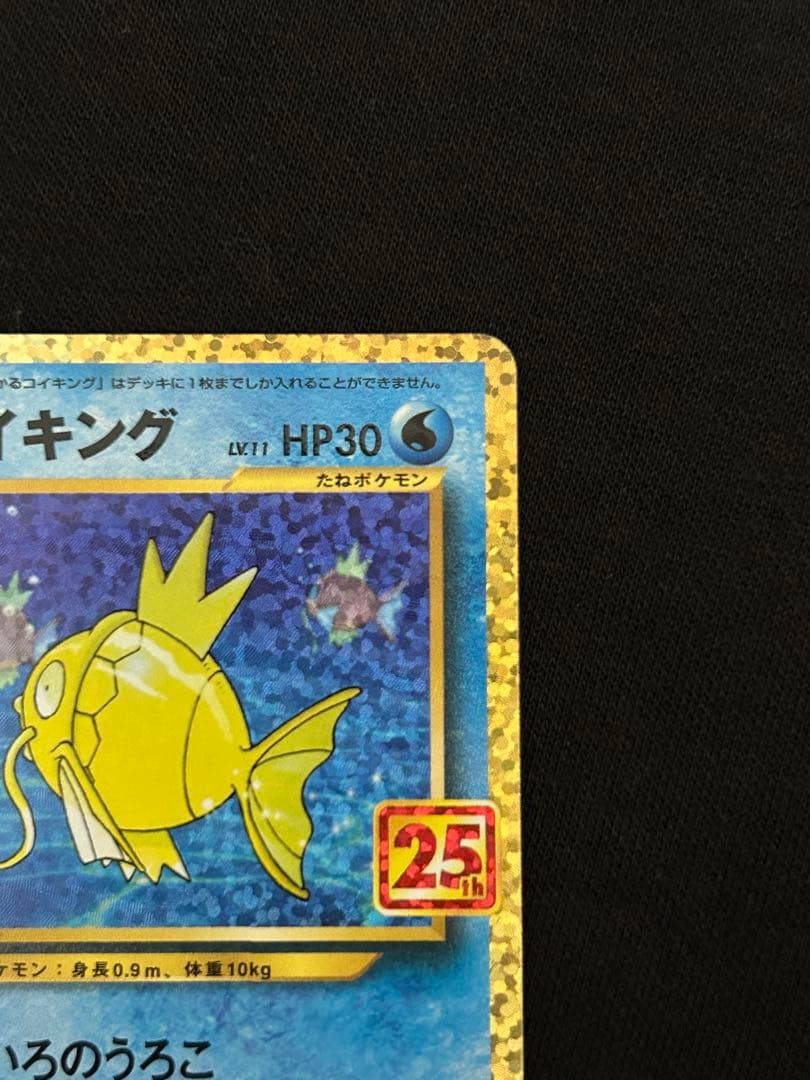 【極美品】ひかるコイキング プロモカードパック 25th ANNIVERSARY