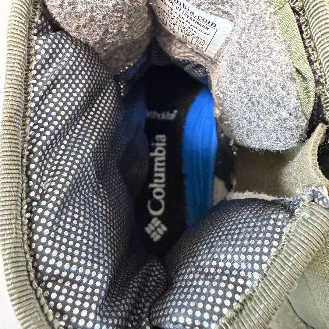 Columbia コロンビア サップランド スノーブーツ 25cm カーキ