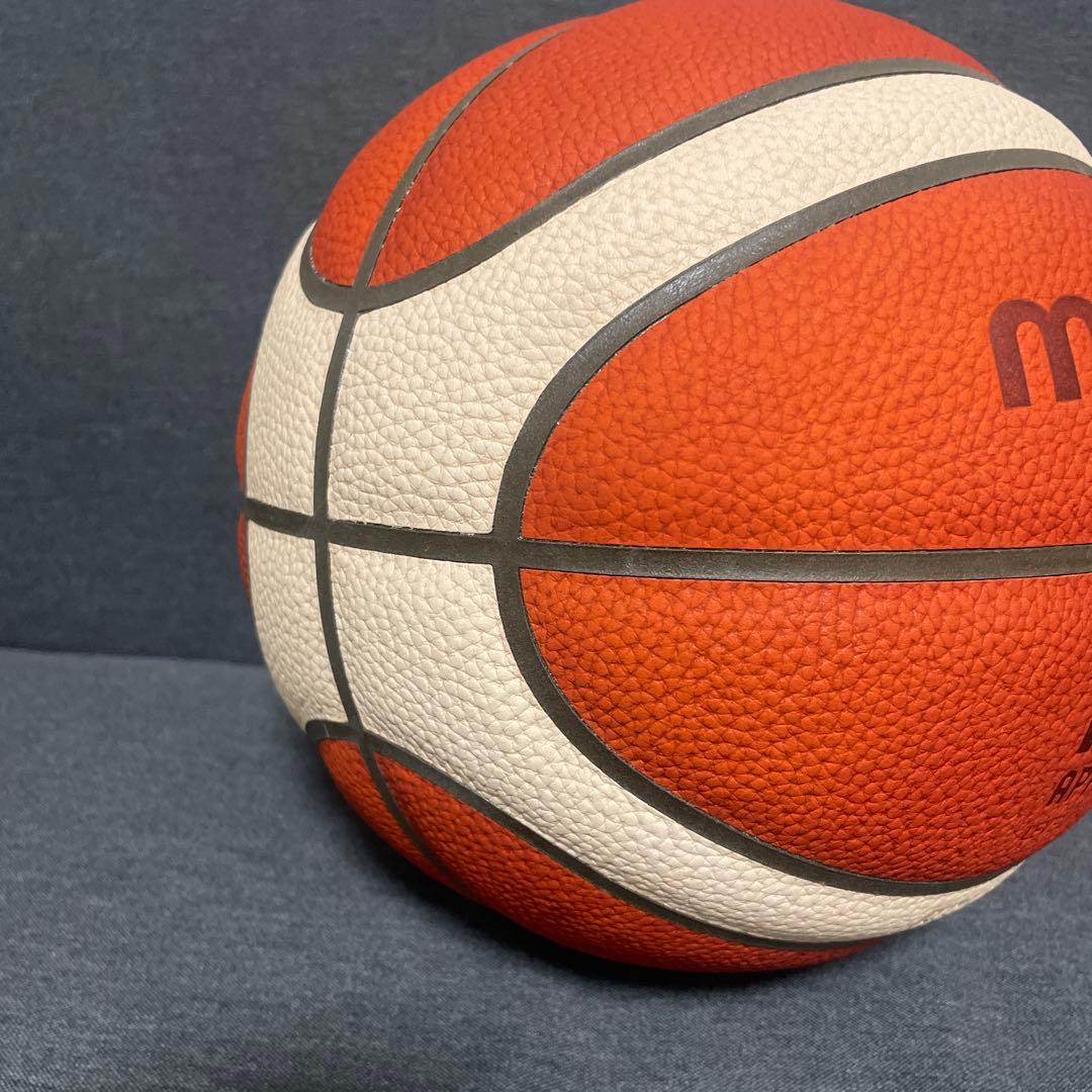 molten バスケットボール 7号 天然皮革 公式試合球 BG5000