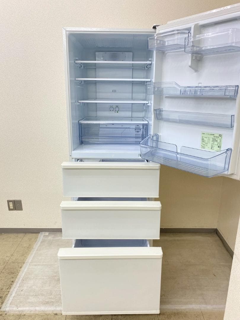 冷蔵庫 一人暮らし AQUA 355L 2019年製 良品 J27a4