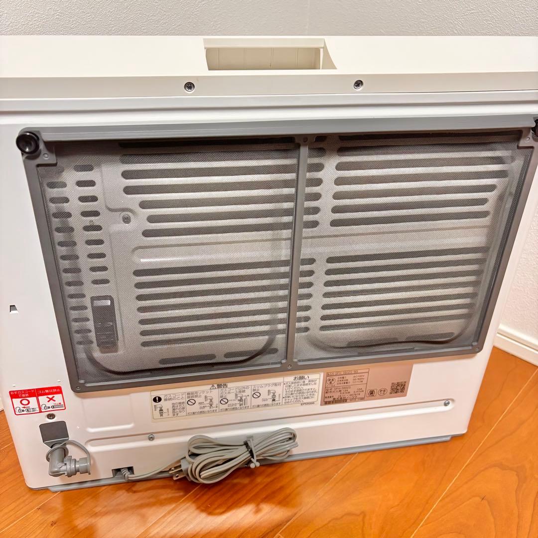 【極美品】ノーリツ ガスファンヒーター GFH-5802S 都市ガス 21畳用