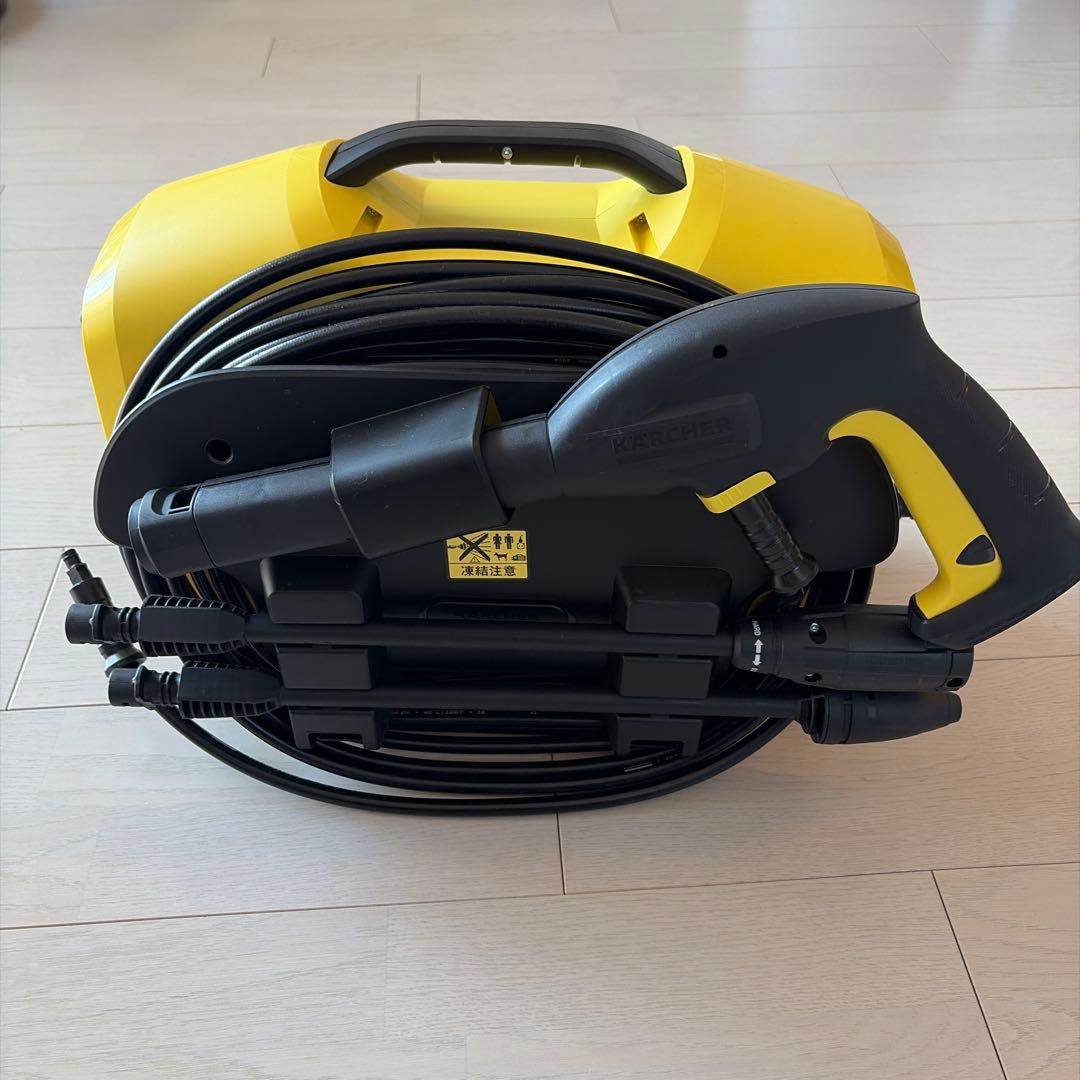 ケルヒャー K2 サイレント 高圧洗浄機 公式限定 専用BOX・デッキブラシ付き